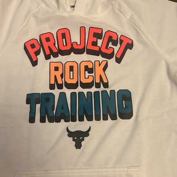 Project Rock Training Short Sleeve Hoodie - Picture 5 of 5